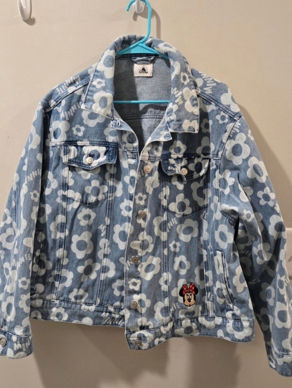 Disney Minnie Mouse Floral DenimJacket